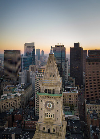 Custom House Tower. Boston, Massachusetts