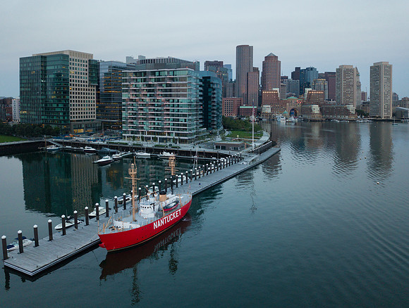 The Seaport. Fan Pier Marina. Boston, Massachusetts