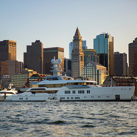 The Elysian Yacht. Boston Harbor, Massachusetts