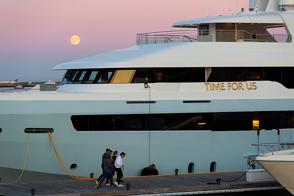 Boston Yacht Haven. Boston Harbor, Massachusetts