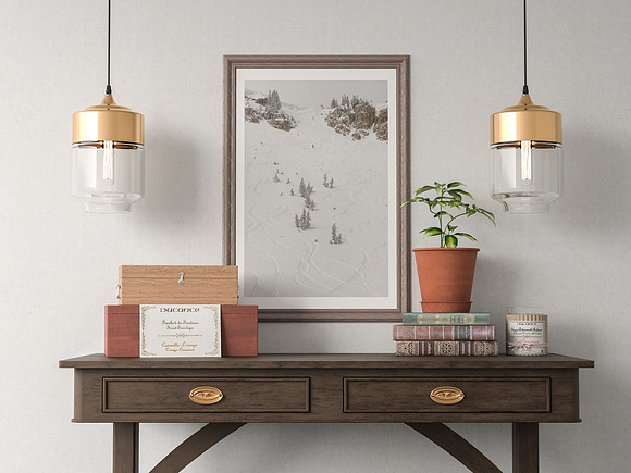 Aspen, CO - Paper Print Matted & Framed