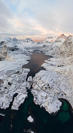 Lofoten Islands, Norway. Taken near Ryten Peak & Kvalvika Beach
